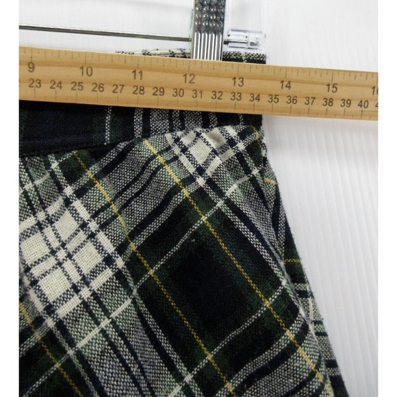 VINTAGE Classic of Boston Skirt 11 Tartan Plaid School Girl Midi 80s - Picture 3 of 10